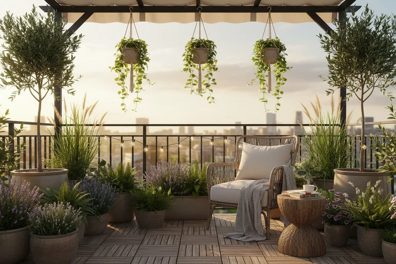 Aménager son balcon jardin