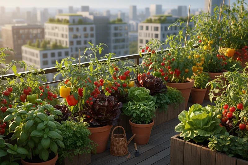 Potager sur balcon