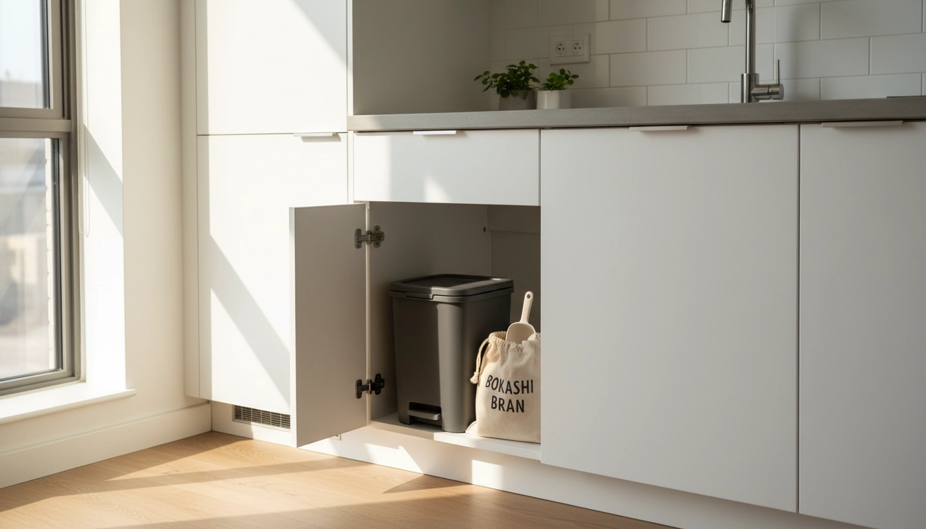 Guide pratique pour comment démarrer un bokashi appartement sans odeur : kit complet sous évier avec son activateur