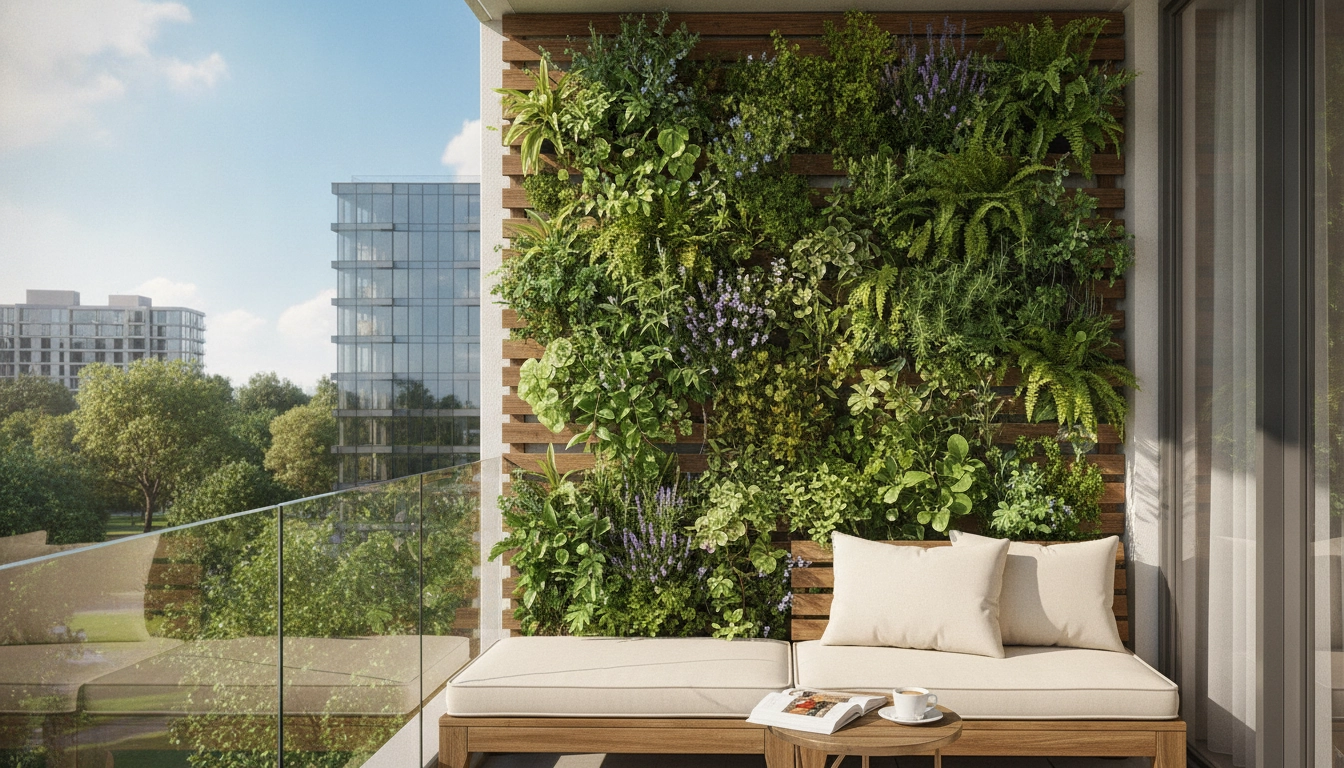 Exemple de mur végétal pour éviter les erreurs fréquentes entretien mur végétal extérieur balcon