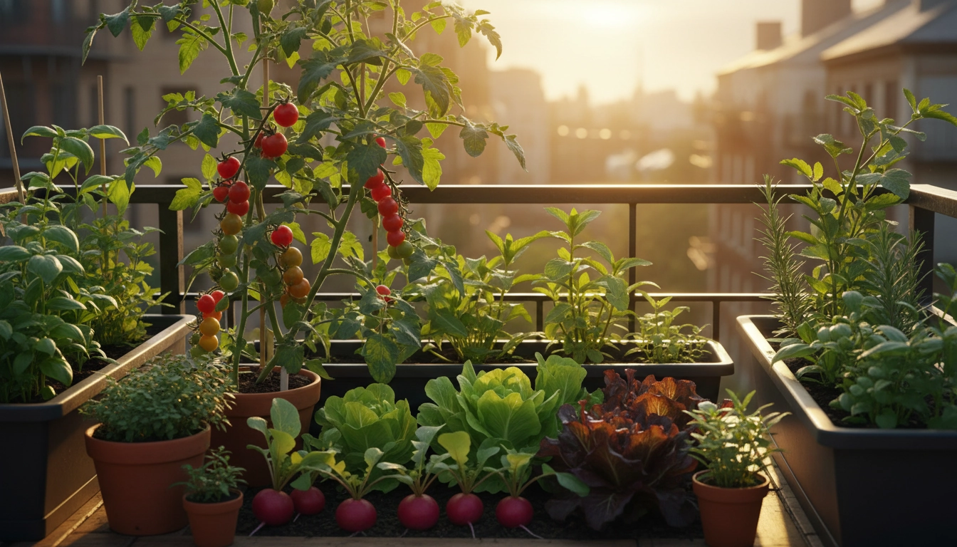 Guide complet sur quels légumes pousser dans un petit pot balcon pour une récolte abondante toute la saison