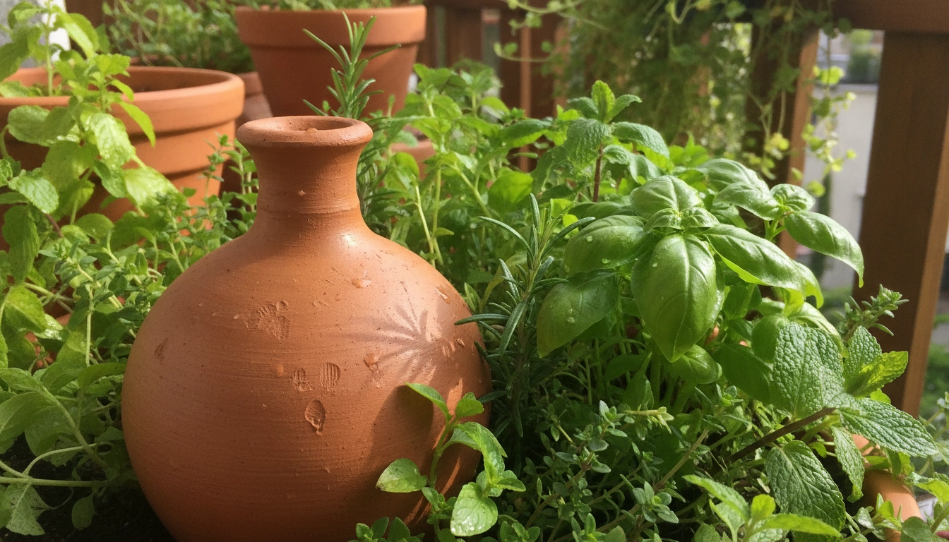 Tuto pour fabriquer ollas terre cuite arrosage économique balcon de manière artisanale