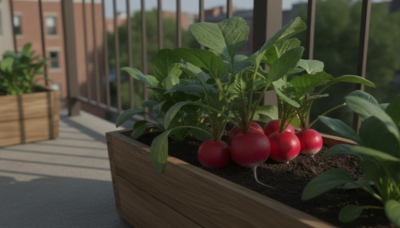 Maintenant, il est simple de récolter radis épinards balcon sans ensoleillement direct avec ces astuces.