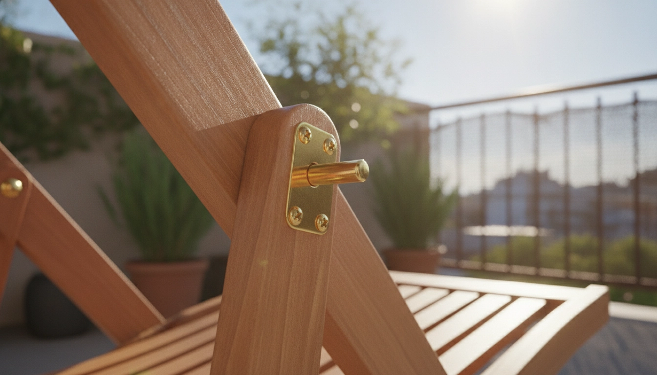 Mobilier pliable de qualité pour balcon